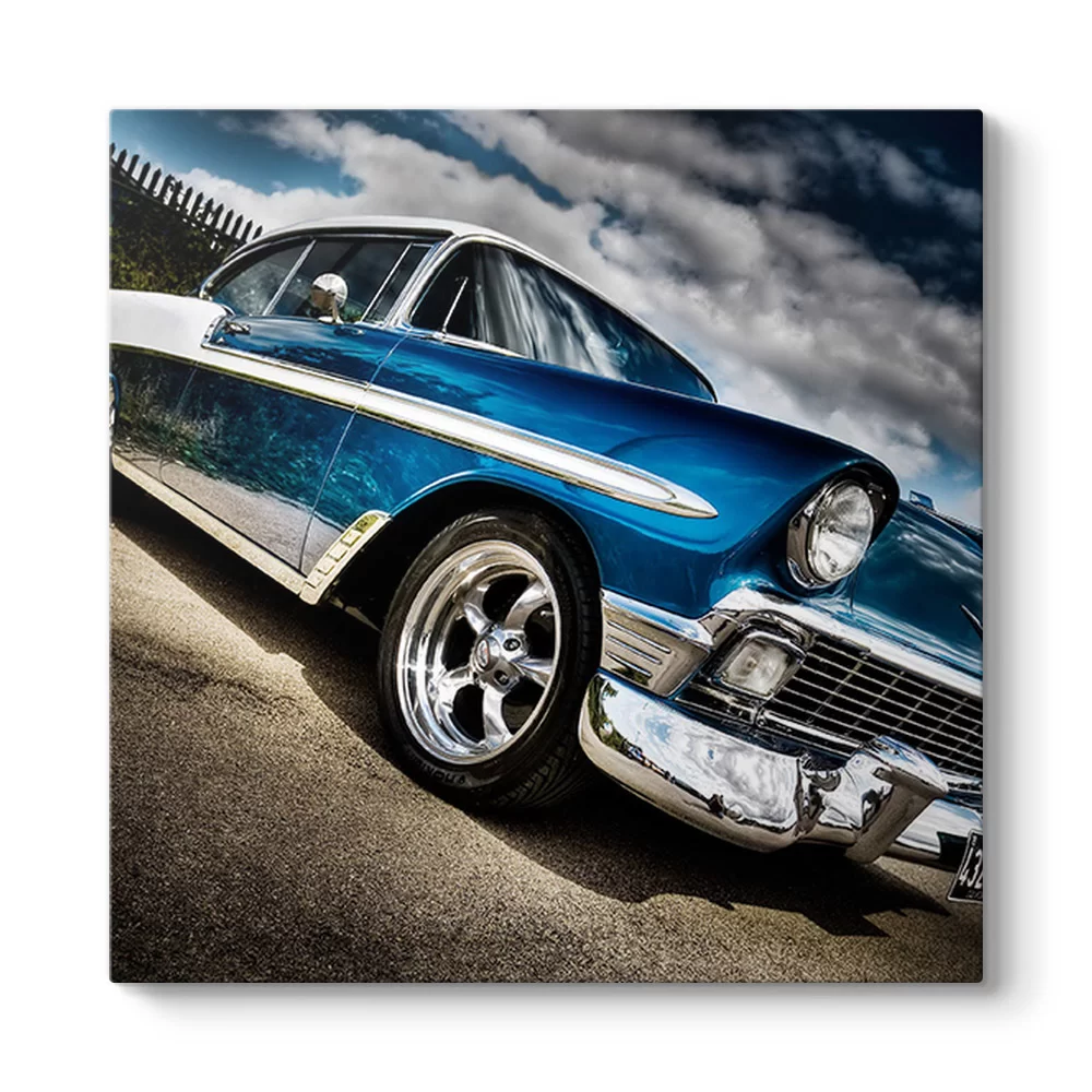 Klasik HDR Araba Tablosu - Model 3